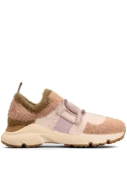 Tod's Kate slip-on faux-fur sneakers 20063244
