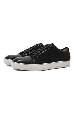 Замшевые кеды DBB1 Lanvin fm-skdbb1-vbal