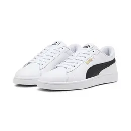 Кеды Puma Smash 3.0 L Sneakers, полнота F, размер 9,5 UK, белый/черный 102737164865