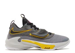 Кроссовки Nike Zoom Freak 3 'Iron Grey Vivid Sulfur', серый da0694 006 | grey