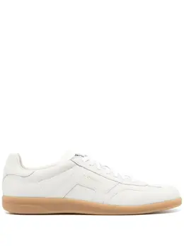 Santoni low-top leather sneakers 23038045