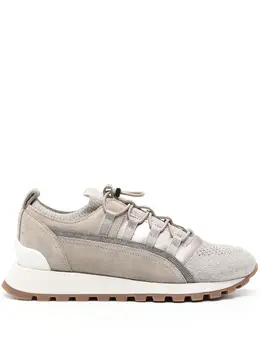 Brunello Cucinelli Monili-chain panelled sneakers 23035994