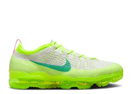 Кроссовки Nike Air Vapormax 2023 Flyknit 'Vast Grey Volt', зеленый fz4016 001 | green