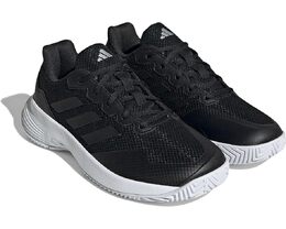 Кроссовки Adidas GameCourt 2 W, черный 9583822 | black/black/silver metallic