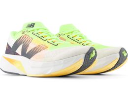Кроссовки New Balance FuelCell Rebel v4, цвет White/Bleached Lime Glow 9919078 | white/bleached lime glow