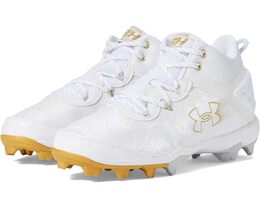 Кроссовки Under Armour Harper 8 Mid RM, белый 9881696 | white/white/metallic gold