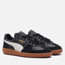 Кроссовки Puma Palermo Leather, цвет чёрный, размер 37 EU 396464-03-4781652