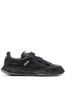 Maison Mihara Yasuhiro Charles touch-strap leather sneakers 22238759