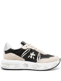 Premiata Cassie sequin-embellished sneakers 22696655