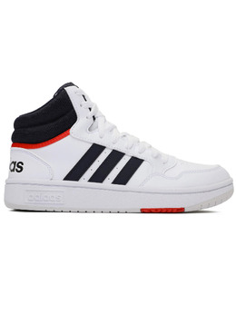 Классические кроссовки Adidas Hoops 3.0 Mid, синий/белый agy5543 | bianco blu