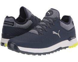 Кроссовки Puma ProAdapt Alphacat Golf Shoes, цвет Peacoat/Puma Silver/Safety Yellow 9592067 | peacoat/puma silver/safety yellow