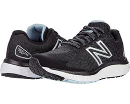 Кроссовки New Balance Fresh Foam 680v7, черный/белый 9894578 | black/white