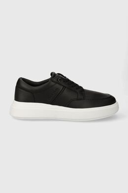 Кожаные кроссовки LOW TOP LACE UP TAILOR Calvin Klein, черный ppyh-obm1bg_99x | czarny