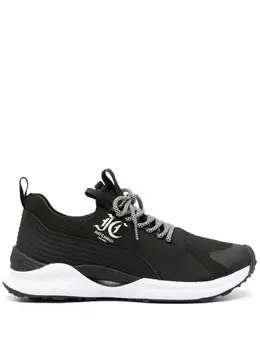 Just Cavalli logo-print running sneakers 22386005