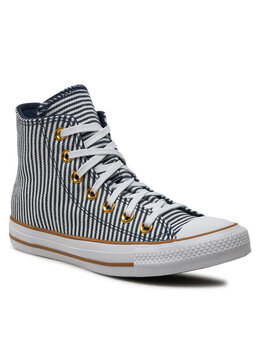 Кроссовки из ткани Converse, синий chuck taylor all star herringbone stripe a07232c | blau