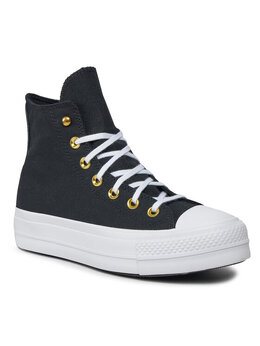 Кроссовки из ткани Converse, черный chuck taylor all star lift a05453c | schwarz