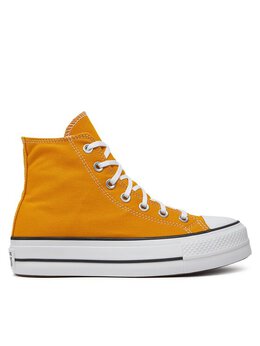 Тканевые кроссовки Chuck Taylor All Star Lift Platform HI A06506C Converse, желтый 0000303749217 | gelb