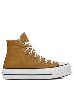 Тканевые кроссовки Chuck Taylor All Star Lift Platform HI A07210C Converse, коричневый 0000303749224 | braun