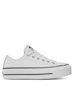 Тканевые кроссовки Chuck Taylor All Star Lift Clean Ox 561680C Converse, белый 0000200727363 | weiß