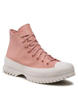Кроссовки из ткани Converse, розовый ctas lugged 2.0 hi a02879c | rosa