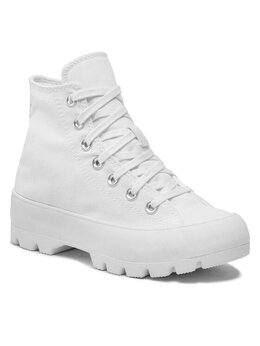 Кроссовки из ткани Converse, белый ctas lugged hi 565902c | weiß