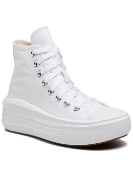 Кроссовки из ткани Converse, белый ctas move hi 568498c | weiß