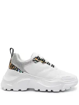 Just Cavalli monogram panelled chunky sneakers 22079587