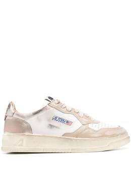 Autry Medalist distressed leather sneakers 23011210