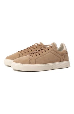 Кеды из нубука Brunello Cucinelli mzudbb2047