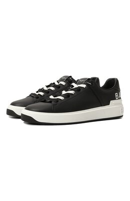Кожаные кеды B-Court Balmain bm0vi288/lbrt