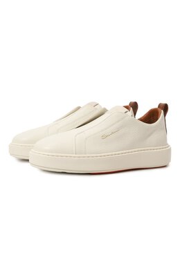 Кожаные кеды Santoni wbcd61224barstw4i50
