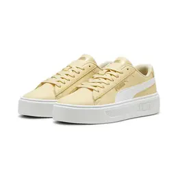 Кеды Puma Smash Platform v3, размер 6,5, бежевый 102863816916