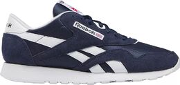 Мужские классические нейлоновые кроссовки Reebok, мультиколор 17rbkmclsscnylnpllfs | navy/white/white