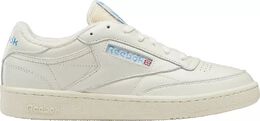 Мужские винтажные кроссовки Reebok Club C 85, белый/синий 22rbkmclbc85vntchmns | white/blue