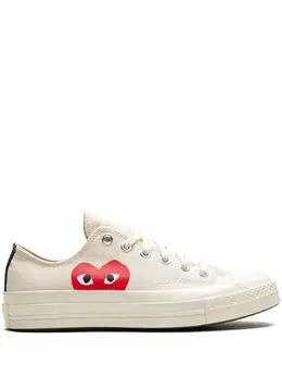 Converse x Comme des Garçons Play Chuck 70 Low "Milk" sneakers 22908116