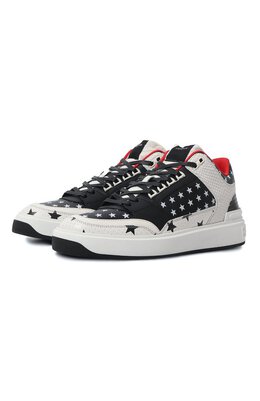 Кожаные кеды B-Court Balmain cm1vi344/ltsp