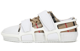 Кеды Burberry, белый/коричневый 80343261