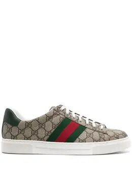 Gucci Ace web-trim sneakers 21444585