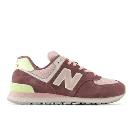 Кроссовки New Balance 574, размер 11,5 UK, черный/фиолетовый/желтый 102755187917