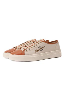 Комбинированные кеды Gloria Santoni mbgt21855pnnts07e32