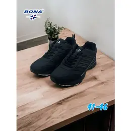 Кроссовки Bona базовая, размер 41, черный/серый 102960190187