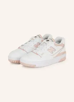 Кроссовки 550 New Balance, белый 1524380 | weiss/ rosa