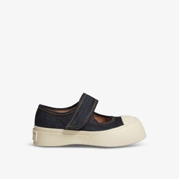 Джинсовые кроссовки pablo mary jane Marni, синий r04241378 | blue