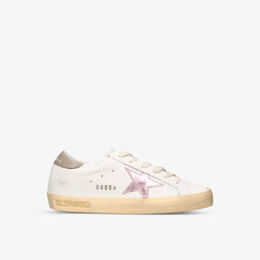 Женские кожаные низкие кеды super-star Golden Goose, белый r04089092 | white/oth