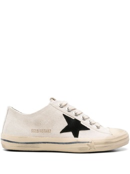 Golden Goose Star-patch canvas sneakers 23530413