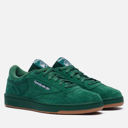 Кроссовки Reebok Club C 85, цвет зелёный, размер 38.5 EU 100074451-4800269