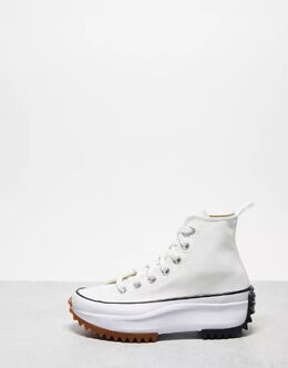 Белые кроссовки унисекс Converse Run Star Hike Hi 110658498 | weiss