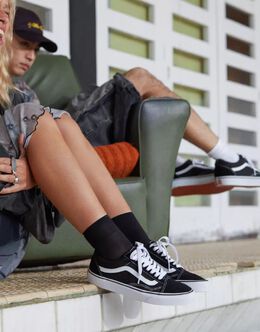 Vans Classic - Old Skool - Черно-белые кроссовки 117628392 | nero