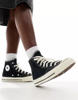 Черные высокие кеды унисекс Converse Chuck 70 Hi 117674181 | schwarz