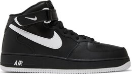 Nike Кроссовки Air Force 1 Mid '07 'Black White', черный dv0806 001 | black
